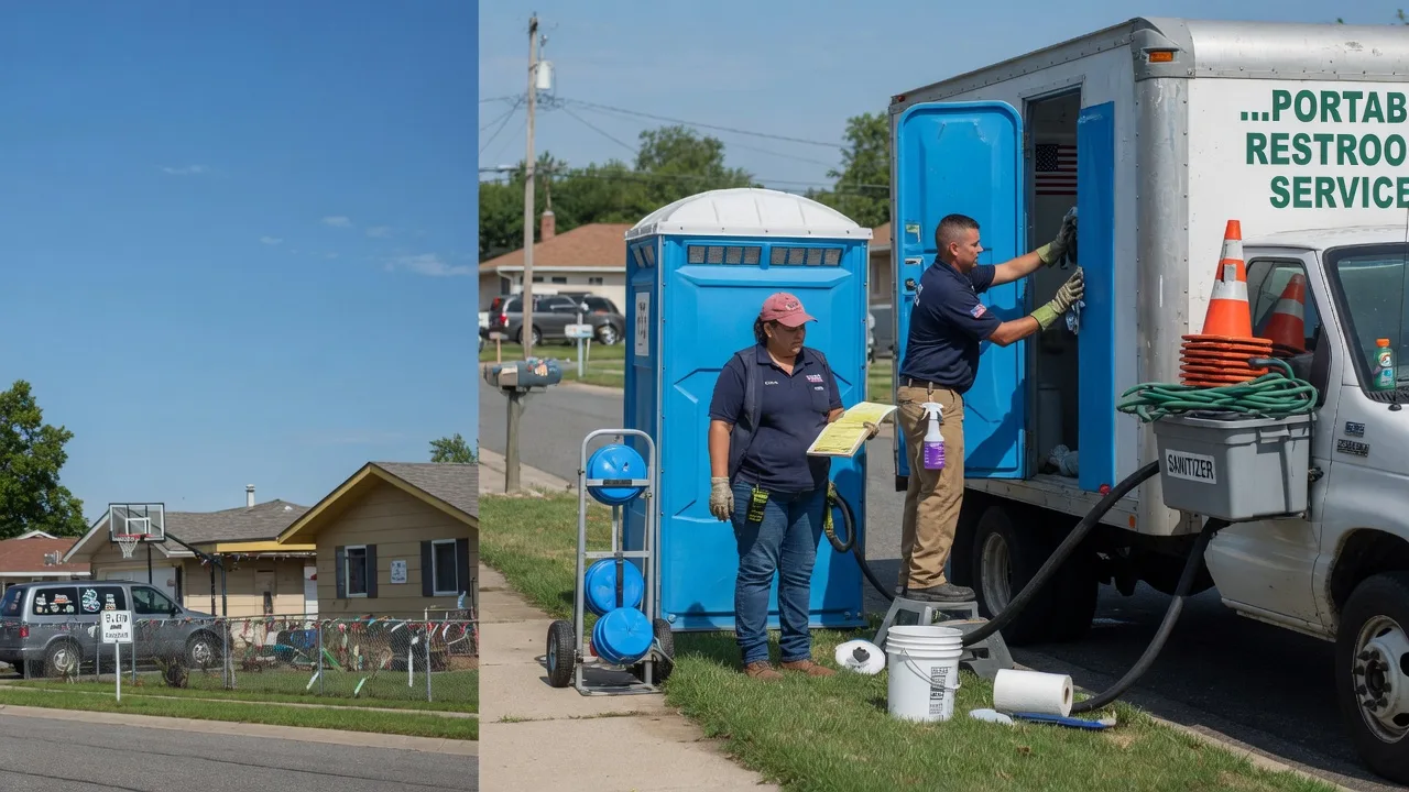 Portable Toilet Rental in Paris, TN near me